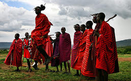 Rytuały pogrzebowe Masajów