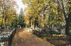 Toruń, cmentarz św. Jerzego, główna aleja, Autor Pko_praca własna,Źródło Wikipedia, Plik udost.na licencji GNU FLD 1.2 oraz CC 3.0