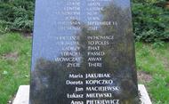 Płyta pamięci Polaków, poległych w wyniku ataku na World Trade Center
